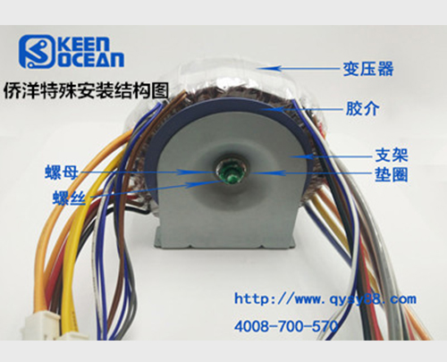 侨洋实业环形变压器分解图